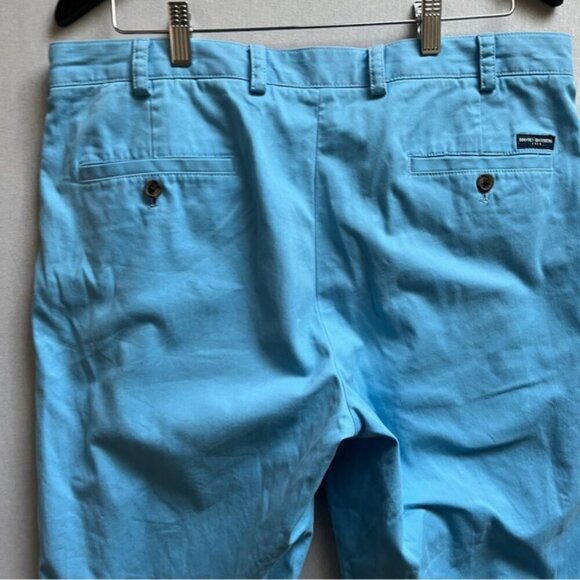Brooks Brothers cotton twill sky blue chino trouser pants Sz 36 - Picture 5 of 13